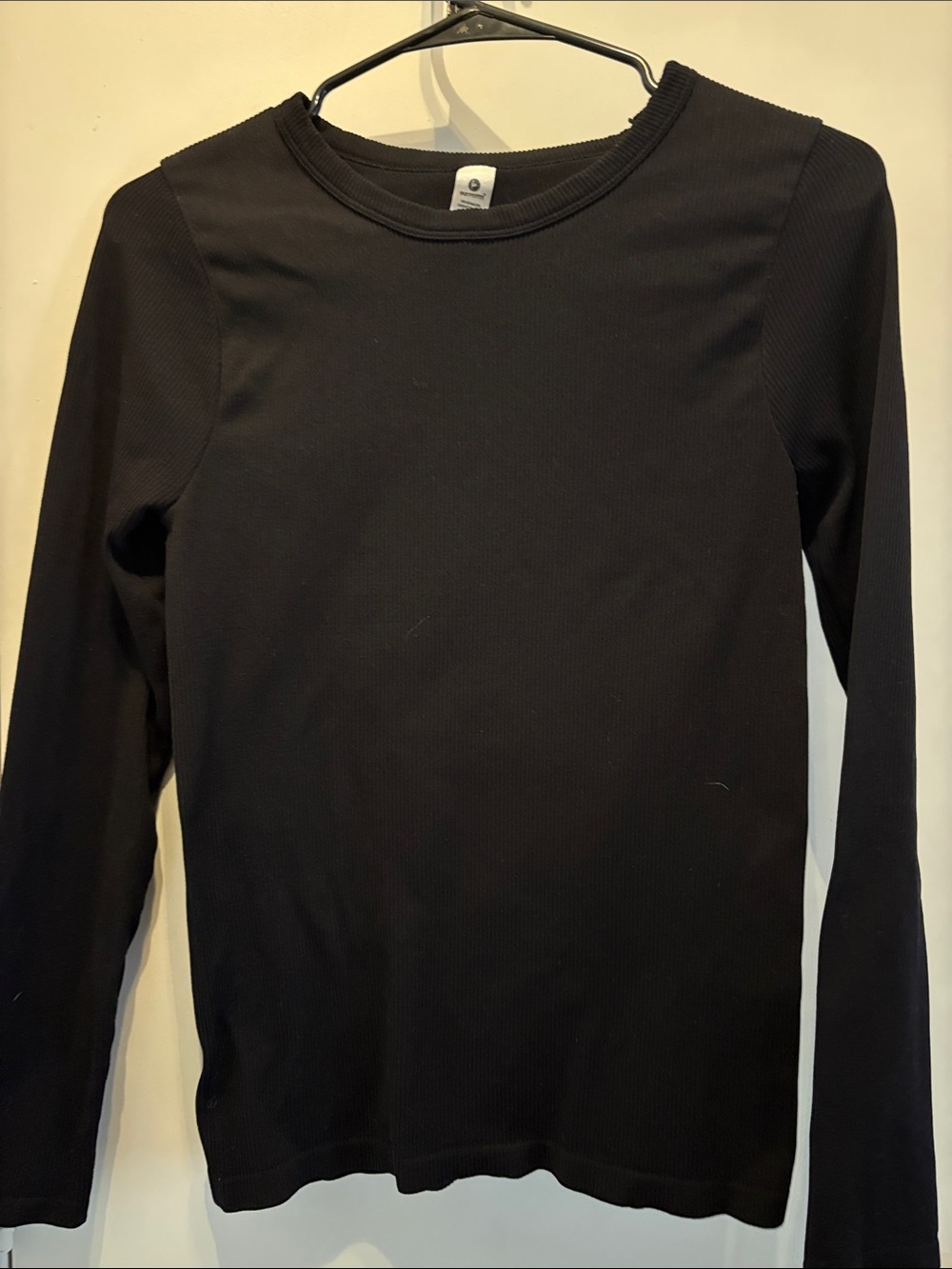 90 Degrees Women’s Rib Seamless Leighton Longsleeve Size M